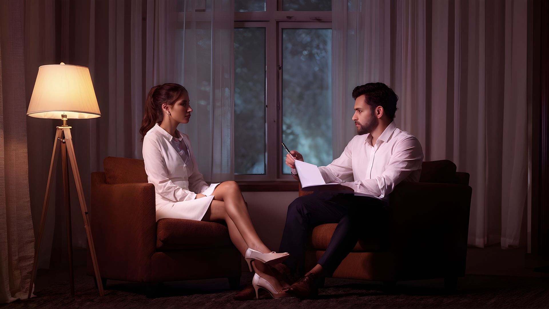 Séance d'anamnèse professionnelle